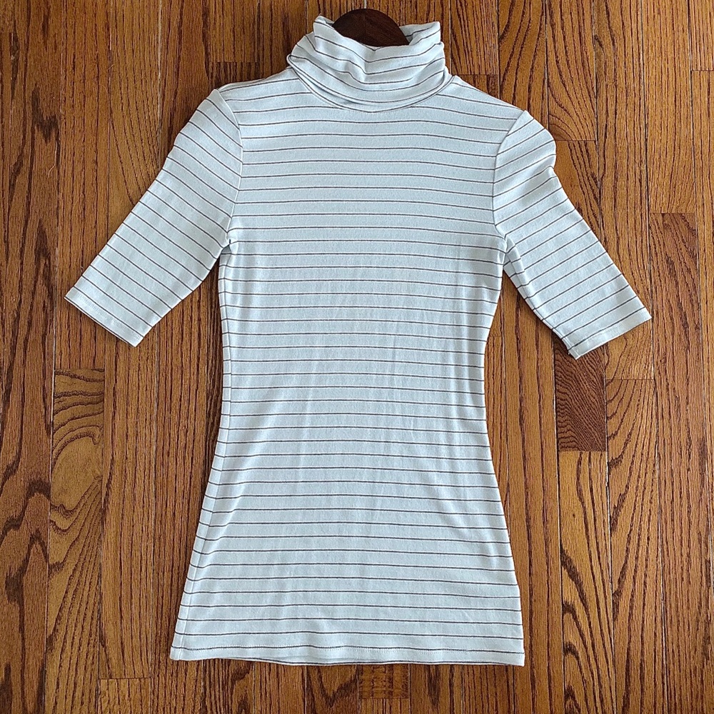 A New Day striped turtle neck